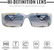 ÉÌƷͼƬ 18 | B0BP7NZR55 | FEISEDY Small Fashion Square Sunglasses for Women Men 90s Vintage Rectangle Sunglasses B2972