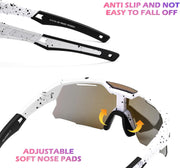 ÉÌƷͼƬ 12 | B0D78P6WRV | FEISEDY Kids Teens Baseball Polarized Sunglasses Sports Cycling Glasses for Youth Boys Girls Age 8-16 B0157