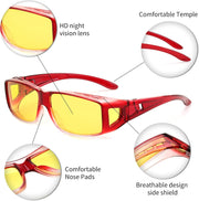 ÉÌƷͼƬ 61 | B089YRDYMP | FEISEDY Polarized Fit Over Glasses Sunglasses Men Women Wrap Around B2593
