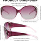 商品图片 29 | B0GRVLVZYS | FEISEDY Women's Polarized Wrap-Around Fit Over Sunglasses with Rhinestones, Anti-Glare Driving Sun Glasses B0362