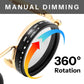 商品图片 26 | B0FK1DDVSV | FEISEDY Adjustable Sunglasses Polarized Men, Round Metal ND Filter B1400