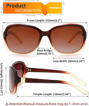 ÉÌƷͼƬ 42 | B0FZKDK786 | FEISEDY Polarized Sunglasses for Women Classic Vintage UV400 Shade