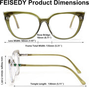 ÉÌƷͼƬ 14 | B0D5XLRPP2 | FEISEDY Cat Eye Blue Light Blocking Glasses for Women Anti Eyestrain & UV B0182