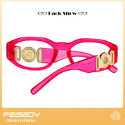 ÉÌƷͼƬ 26 | B0G34Q5S98 | FEISEDY Retro Trendy Narrow Blue Light Glasses for Women Men B0316