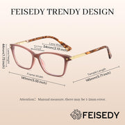 ÉÌƷͼƬ 18 | B0FZTF9RDP | FEISEDY Blue Light Glasses for Women Men TR90 Computer Phone Gaming B0370