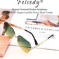 商品图片 52 | B083VRLS2Q | FEISEDY Classic Rimless Sunglasses Women Metal Frame Diamond Cutting Lens Sun Glasses B2567