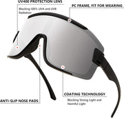 ÉÌƷͼƬ 34 | B0B45K1FS2 | FEISEDY Cycling Glasses Men Women Sport Sunglasses 80s ski Goggles Driving Fishing Biking Sunglasses UV Protection B2944