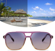 ÉÌƷͼƬ 73 | B0B3XKHTR1 | FEISEDY Retro Square Aviator Sunglasses Women Men 70s Vintage Trendy Plastic Frame Sun Glasses B2835
