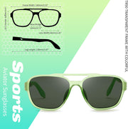 ÉÌƷͼƬ 45 | B0DSVK9L2R | FEISEDY Retro Aviator Polarized Sunglasses Women Men Outdoors B0260