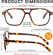 ÉÌƷͼƬ 24 | B0CND6YLGZ | FEISEDY Retro Aviator Reading Glasses Square Readers for Women Men B0068