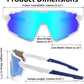 商品图片 6 | B0D6XZ67Q2 | FEISEDY Kids Teens Baseball Polarized Sunglasses Lightweight Frame UV400 Sports Cycling Shades for Boys Girls B0190