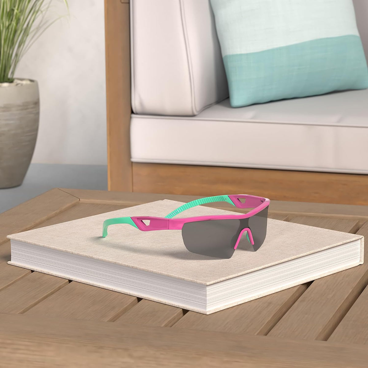 ÉÌƷͼƬ 93 | B07JZ18KMZ | FEISEDY Kids Polarized Sports Sunglasses, TR90 UV400 Baseball Cycling