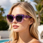 商品图片 3 | B0CNCTSQ2Z | FEISEDY Trendy Polarized Sunglasses, Oversized Irregular TR Frame for Women Men, Retro Shades UV400 B0016