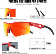 ÉÌƷͼƬ 128 | B07JZ18KMZ | FEISEDY Kids Polarized Sports Sunglasses, TR90 UV400 Baseball Cycling