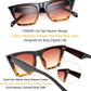 商品图片 95 | B0C5378735 | FEISEDY Vintage Square Cat Eye Sunglasses Women Trendy Cateye Sunglasses B2473