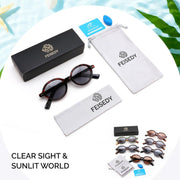 ÉÌƷͼƬ 7 | B0GYW69THN | FEISEDY Reading Glasses for Women Men Retro Oval Reader Sunglasses B1379