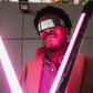 商品图片 24 | B08THY8CBQ | FEISEDY 80s Futuristic Cyclops Cyber Visor Sunglasses Men Women Punk Style Cosplay B2740