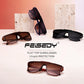 商品图片 7 | B0D9H98G6Y | FEISEDY Fashion Sunglasses Womens Men Flat Top Square Trendy Visor Shades UV400 B0211
