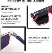 ÉÌƷͼƬ 36 | B0B2836HD6 | FEISEDY Sunglasses for Women Men, Fashion Mirrored Single Lens Shades