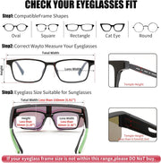 ÉÌƷͼƬ 5 | B0GGMHCCXG | FEISEDY Polarized Fit Over Glasses Sunglasses for Men Women, Sports Wrap Around for Driving Cycling Fishing B0382