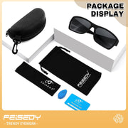 ÉÌƷͼƬ 7 | B0FD3DG91N | FEISEDY Polarized Sunglasses Readers - UV400 Protection, Wrap Sports, Outdoor Reading Sunglasses - Fishing Driving B2379