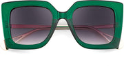 ÉÌƷͼƬ 16 | B08HVPGJW5 | FEISEDY Sunglasses Womens Trendy, Oversized Square Shades, Pearl Inlay Cat Eye Frame UV400 Protection B2625