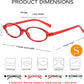 商品图片 34 | B0DKNKBFBX | FEISEDY Y2K Retro Oval Nerd Blue Light Glasses for Women B0258