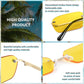 商品图片 33 | B0CY2Q4VW1 | FEISEDY Rimless Sunglasses Y2K Retro Small Narrow Rectangle Shades B2643