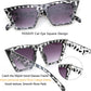 商品图片 64 | B0C5378735 | FEISEDY Vintage Square Cat Eye Sunglasses Women Trendy Cateye Sunglasses B2473