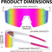 ÉÌƷͼƬ 7 | B0CCJ9N8C5 | FEISEDY Kids Sports Sunglasses UV400 for Youth, Ages 8-16 B0048