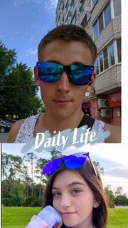 ÉÌƷͼƬ 9 | B08DY1CW9T | FEISEDY Mirrored Rimless Sunglasses One Piece Lens Reflective Sunglasses for Women Men B2647
