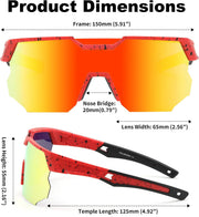 ÉÌƷͼƬ 40 | B0DPX8G9RG | FEISEDY Polarized Sports Sunglasses for Men and Women,UV400 Baseball Sunglasses Youth Cycling Softball Goggles B0206