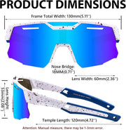 ÉÌƷͼƬ 41 | B0D78P6WRV | FEISEDY Kids Teens Baseball Polarized Sunglasses Sports Cycling Glasses for Youth Boys Girls Age 8-16 B0157