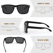 ÉÌƷͼƬ 22 | B0CS6MV9B1 | FEISEDY Men Sunglasses Polarized,Square Vintage Cycling Running Fishing Golf Hiking Sports Sun Glasses B0080