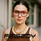 商品图片 27 | B0CNCZF5FL | FEISEDY Retro Aviator Reading Glasses Square Readers for Women Men B0068 | Spring Hinge, Blue Light Reading Glasses,Stylish reading glasses for men