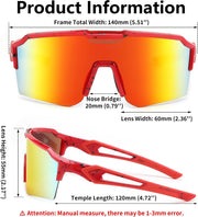 ÉÌƷͼƬ 7 | B0CVWYCSZS | FEISEDY Sports Sunglasses for Men Women Baseball Cycling Running Driving Glasses UV400 B0088