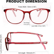 ÉÌƷͼƬ 4 | B08N69XB8D | FEISEDY Kids Blue Light Blocking Glasses Children TR90 Glasses Boys Girls Adjustable Legs for Age 5-13 B2696