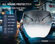商品图片 14 | B097Y3FQJJ | FEISEDY Full Face Shield Sunglasses – Anti-Fog UV400 Mirror Visor