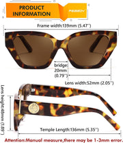 ÉÌƷͼƬ 13 | B0F8N6T6HM | FEISEDY Women's Polarized Cat Eye Sunglasses - UV400 Protection, Trendy Design for Driving & Daily Wear B0299