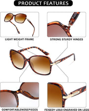 ÉÌƷͼƬ 28 | B09KC567VY | FEISEDY Womens Polarized Sunglasses UV400 Anti Glare Fashion Shades
