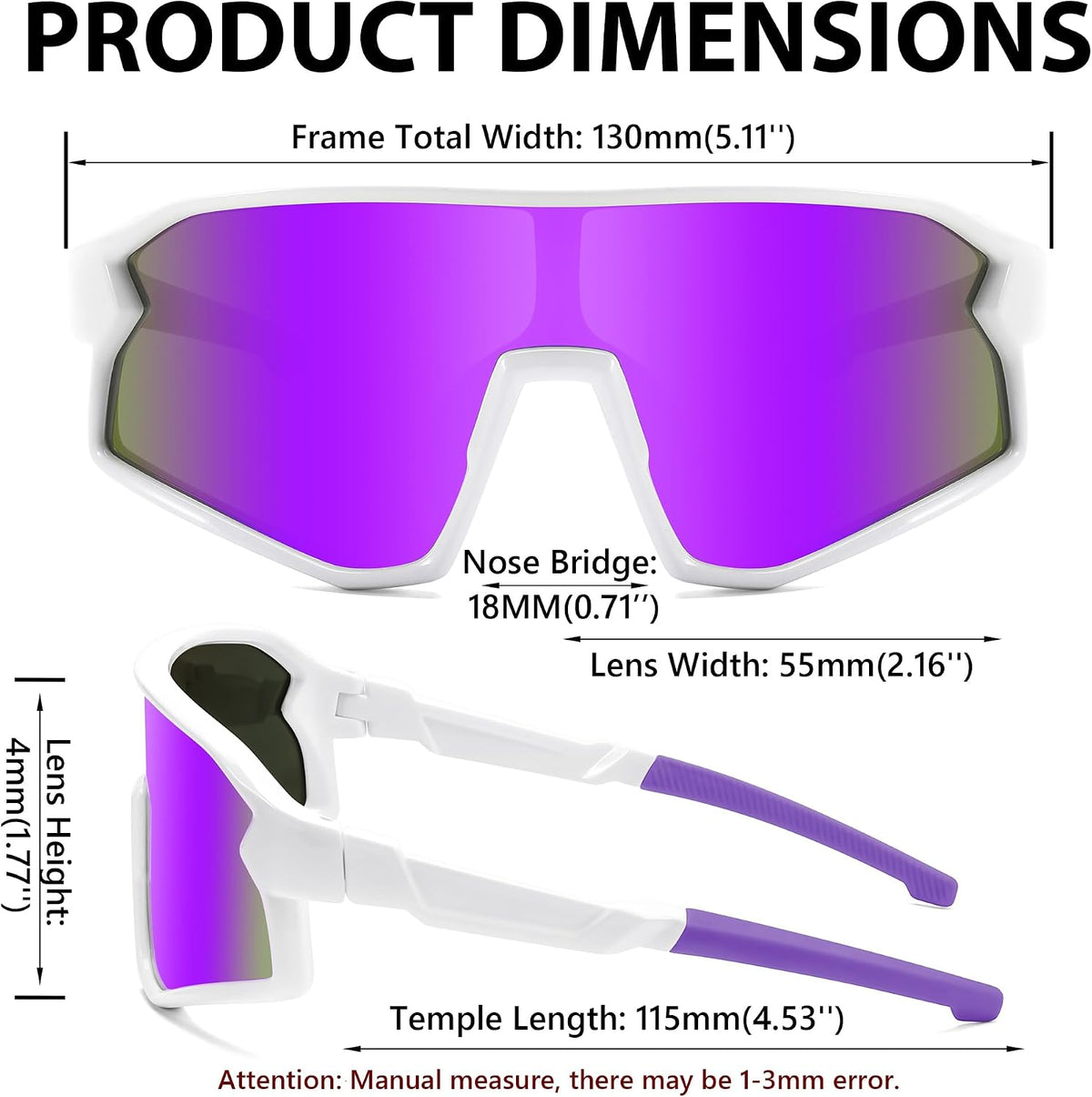 ÉÌƷͼƬ 48 | B0D73JNPNN | FEISEDY Kids Sunglasses Polarized Youth Baseball Sunglasses Sports Cycling Glasses for Boys Girls Age 4-8 B0183