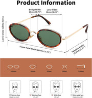 ÉÌƷͼƬ 20 | B0H2XM1HNJ | FEISEDY 90s Retro Oval Cat Eye Sunglasses UV400 Small Face B0450