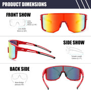 ÉÌƷͼƬ 21 | B0DK3GLVV6 | FEISEDY Cycling Glasses Sports Sunglasses for Men Women, Lightweight TR90 Frame UV400 MTB Running Fishing Baseball B0224