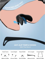 ÉÌƷͼƬ 33 | B0H2HH82Q3 | FEISEDY Photochromic Cycling Glasses UV400 for Men Women B0451