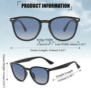 ÉÌƷͼƬ 20 | B0D8725HBS | FEISEDY Retro Photochromic Classic Polarized Sunglasses for Women Men Trendy Style Vintage Sunnies B1123