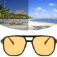 商品图片 49 | B09J8999GR | FEISEDY Retro Square Aviator Sunglasses Women Men 70s Vintage Trendy Plastic Frame Sun Glasses B2835