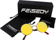 ÉÌƷͼƬ 56 | B06XY36GDW | FEISEDY Retro Gothic Steampunk Sunglasses For Men Women