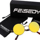 商品图片 56 | B06XY36GDW | FEISEDY Retro Gothic Steampunk Sunglasses For Men Women
