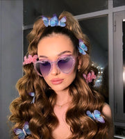 ÉÌƷͼƬ 44 | B0B8R3G4T8 | FEISEDY Love Heart Shaped Sunglasses for Women Trendy Retro Cat Eye Mod Style Stylish Glasses B2336
