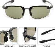ÉÌƷͼƬ 22 | B0FY1FRVVK | FEISEDY Sports Sunglasses TR90 Rimless Frame for Men Women B0349
